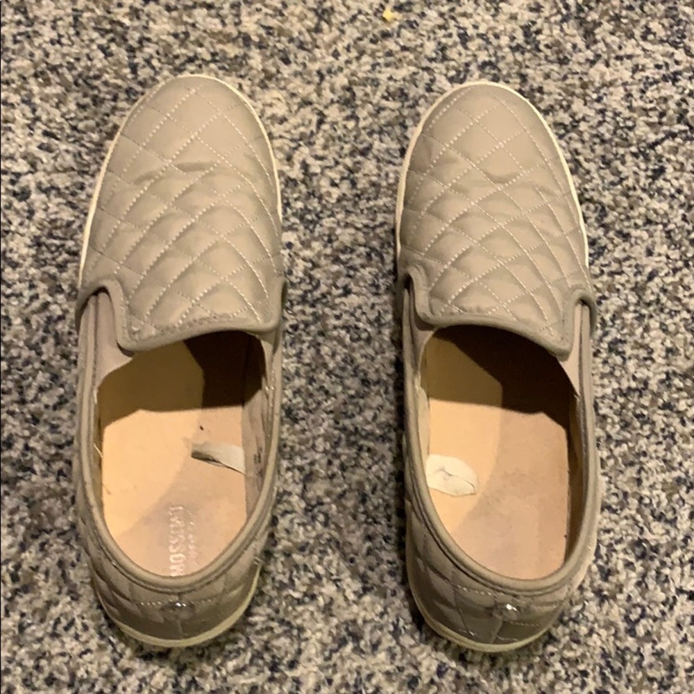 rose gold tinted steve madden flats
